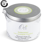 Vegan Massage Olie Energising - 100% Biologisch en Dierproefvrij