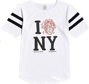 Element I Heart Football Ss Optic White S
