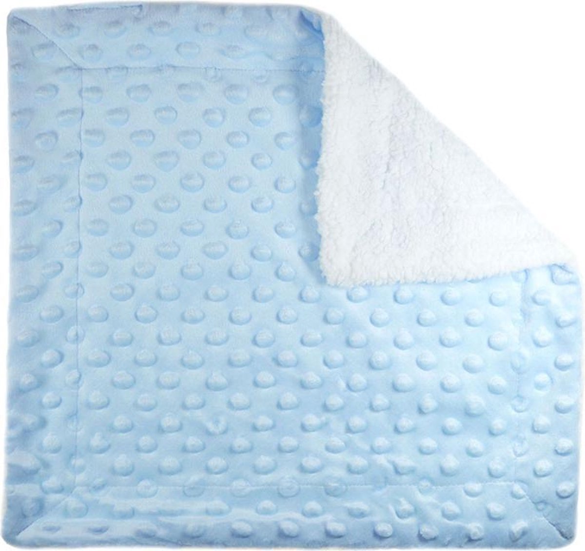 Soft Touch Knuffeldoekje Bubble 34 X 34 Cm Blauw