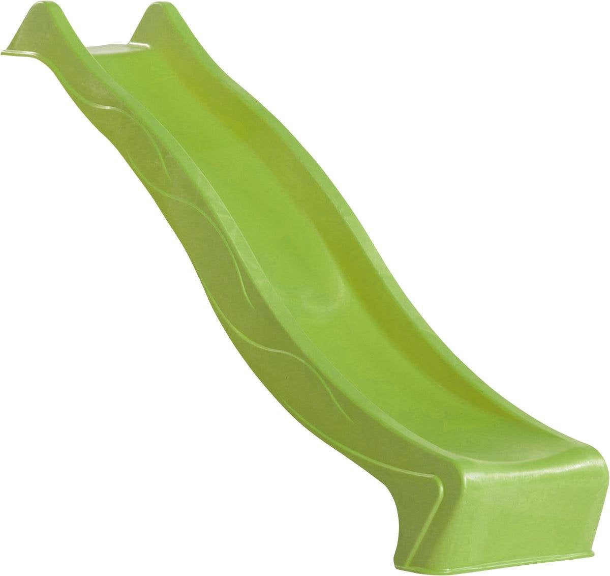Losse glijbaan Rex voor Platformhoogte 120cm Limoen Groen