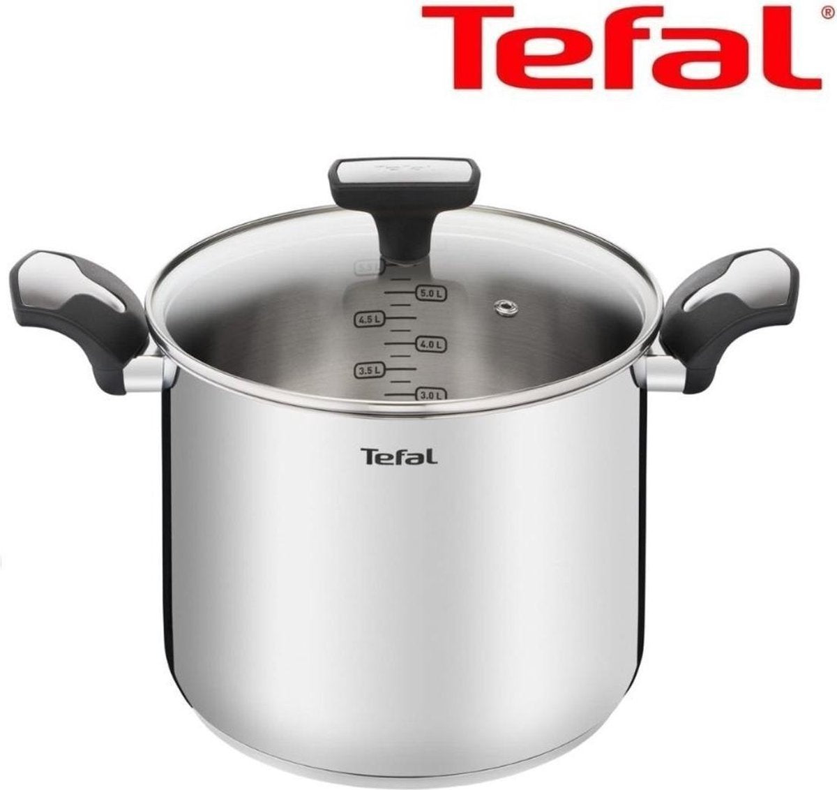 Tefal Emotion hoge kookpan 22 cm doorsnee E3016104 - 6