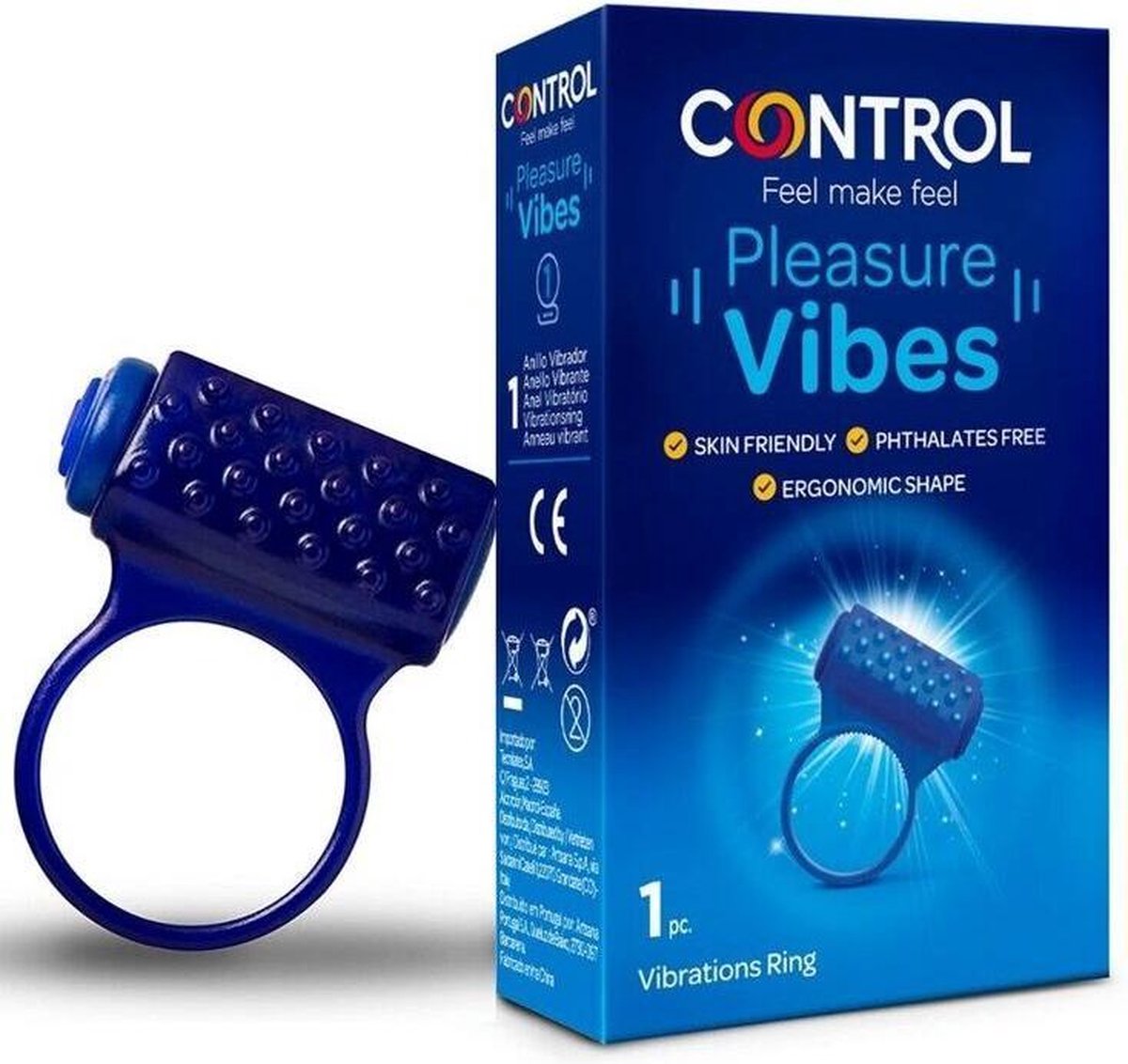 Control Pleasure Vibes Vibrating Ring | CONTROL