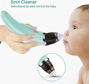 Elektrische oplaadbare neuspeer voor baby en kinderen - Neuszuiger - Hygiënische neusreiniger - Baby neuspompje - Toetenveger - Snoetenpoetser  - Geel kleur