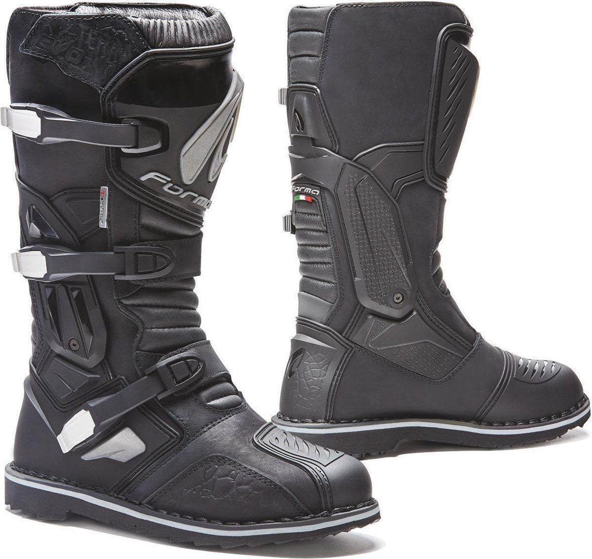 Forma Terra Evo Black Motorcycle Boots 44