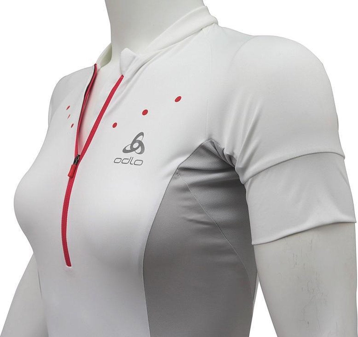 Odlo Stand-Up Collar S/S 1/2 Zip Gavia 410891-10000