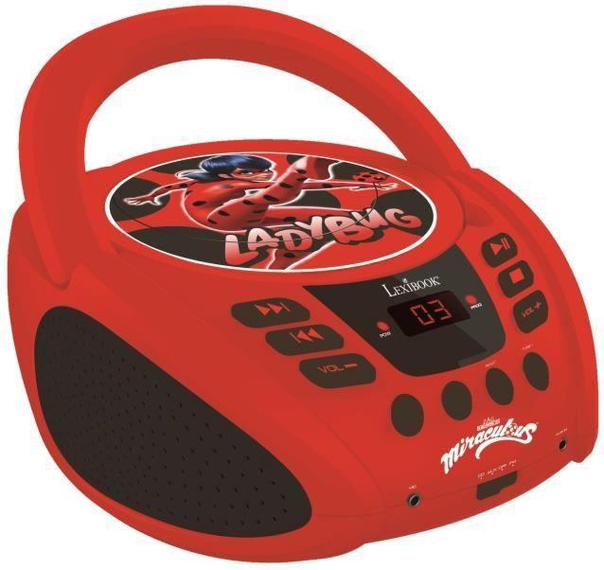 LEXIBOOK - Radio-cd-speler Miraculous