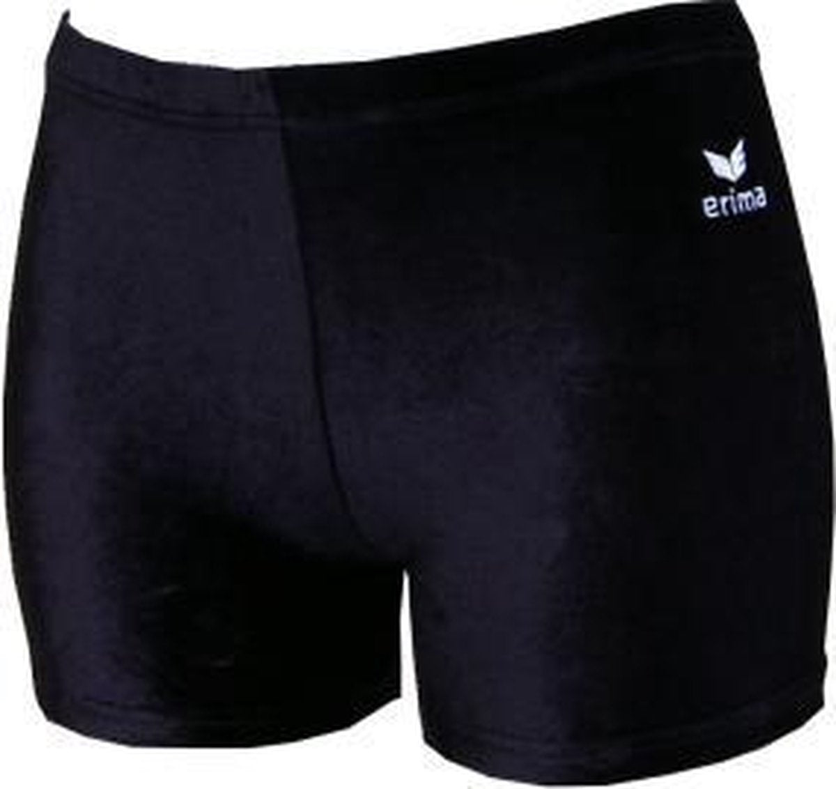 Hotpant zwart glad velours