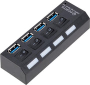 NÖRDIC USB-HUB2 USB naar 4 x USB 3.0