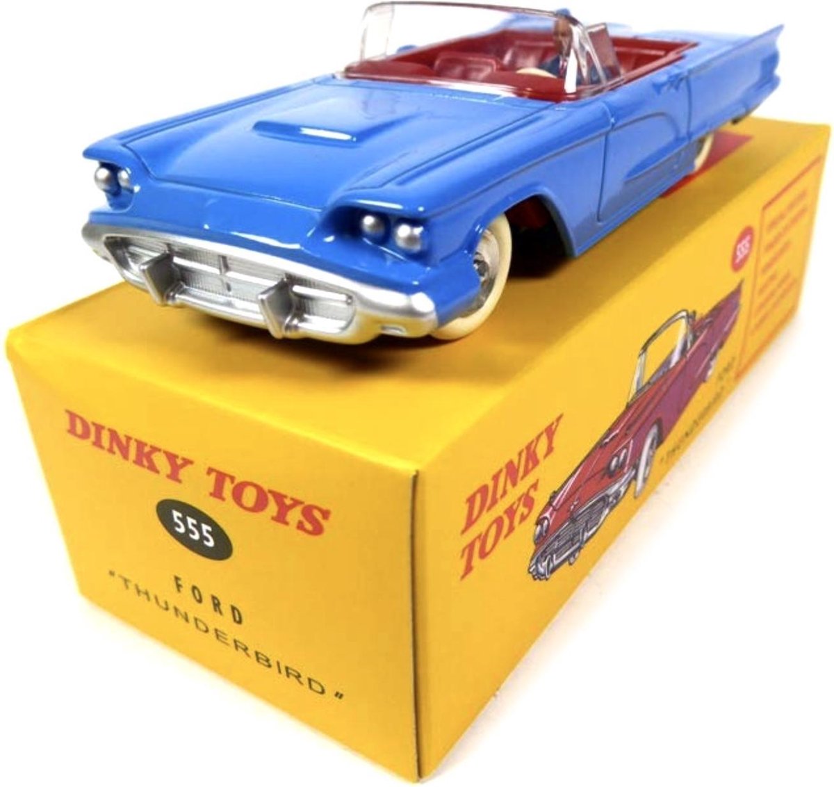 Ford Thunderbird convertible 1958 blue  1:43