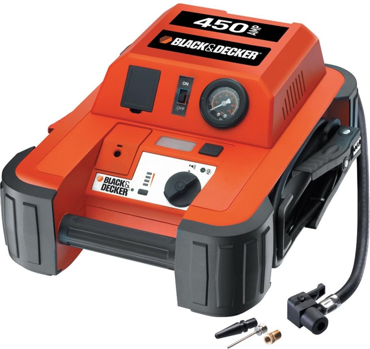 BLACK+DECKER Compressor Jumpstarter + compressor