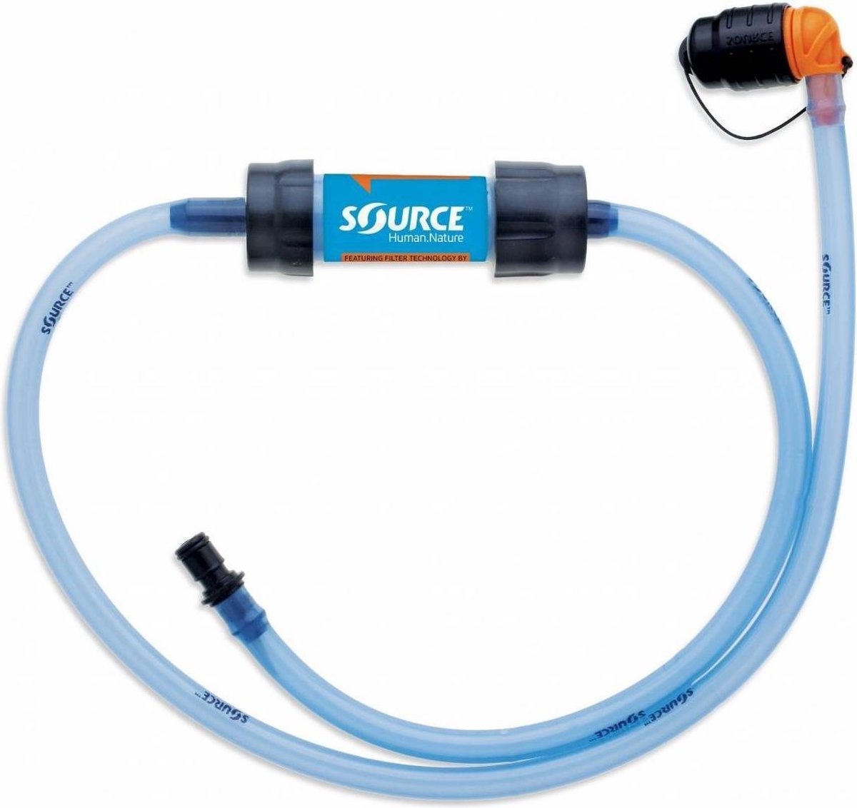 Source waterfilter kit Drinking Tube + Mini Sawyer voor op SQC