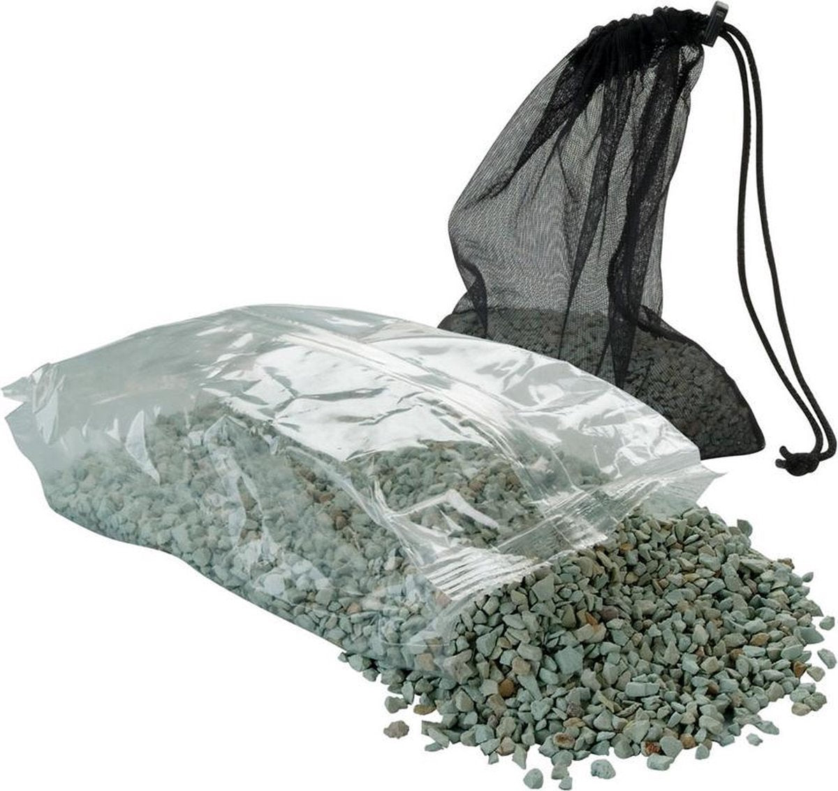 Ferplast aquarium zeoliet granulaat 400 gram bluzeolite