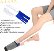 Sokaantrekker | Sok En Kousen Aantrekhulp | gemakkelijk sokken aantrekken | Hulp Bij Sokken Aantrekken | Donker Blauw | Hoogwaardige Sokaantrekker Hulp |Flexibele sokaantrekker