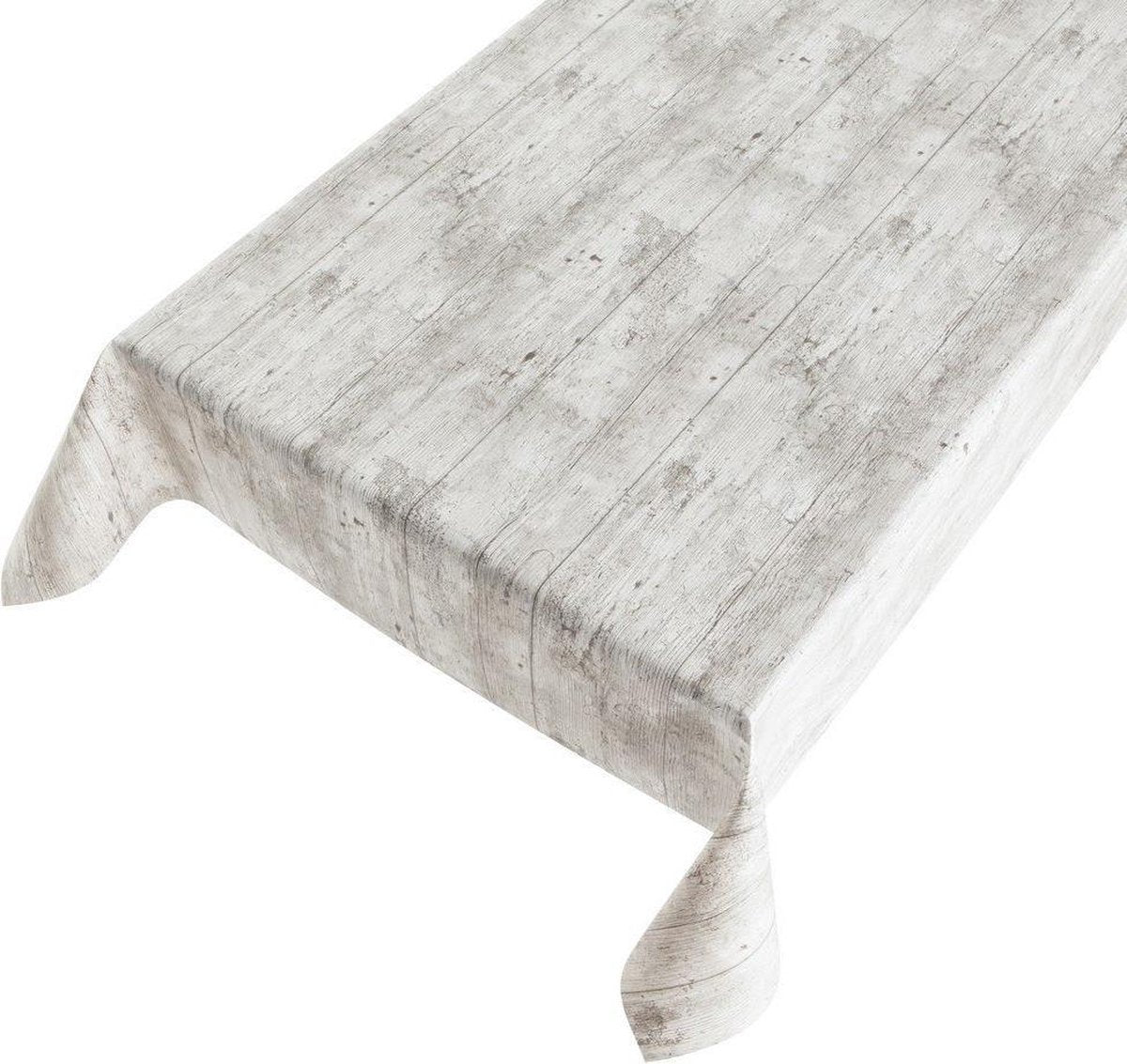 2LIF Steigerhout Tafelzeil - PVC -  140 x 170 cm