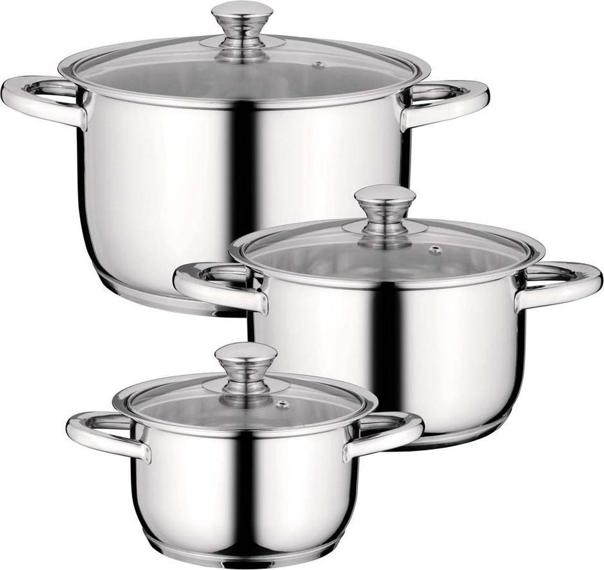 BergHOFF 1100245 pannenset 6 stuk(s)