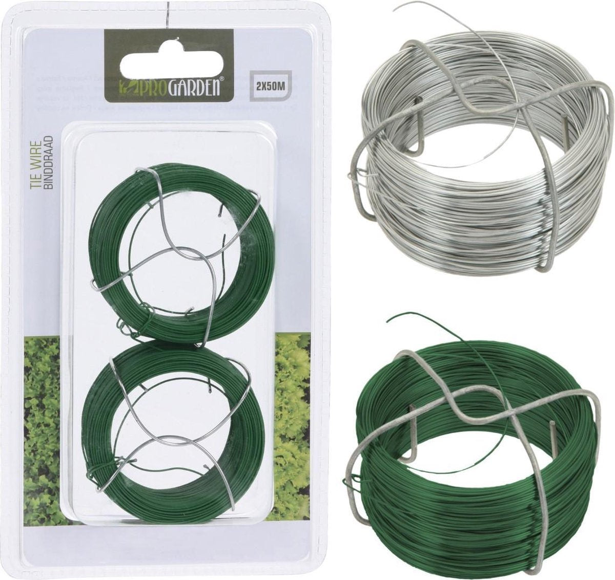 Binddraad 50 meter set van 2st
