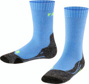 FALKE TK2 Kinderen Sokken - Blauw - Maat 27-30