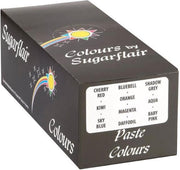 Sugarflair Pastel Paste Colours Collection Set van 10 Kleuren - Voedselkleurstof