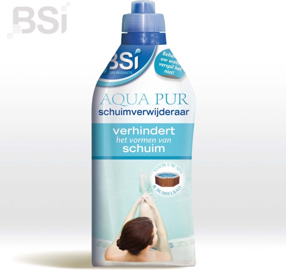 Aqua pur schuimverwijderaar 1 L - vermindert schuimvorming