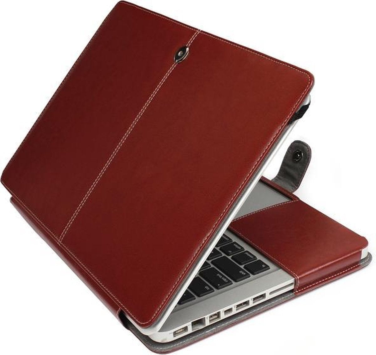 Mobigear Luxe Case Bruin voor Apple MacBook Pro 13 inch (2008-2012)