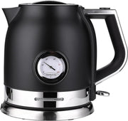 Loft Home® Waterkoker | Zwart | Waterkoker retro | Waterkokers | Waterkoker zwart