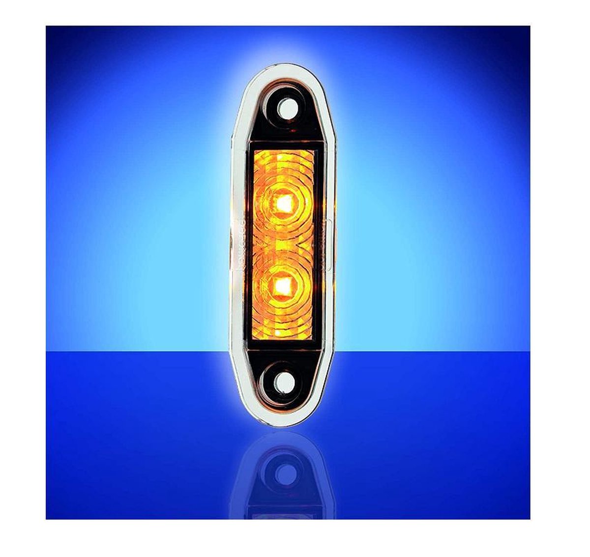 Boreman Ltd. - Easy Fit Flush Marker Lamp - Artikelnummer: 1001-4500-A - Amber