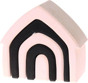 Grimm's houten huisje Monochrome