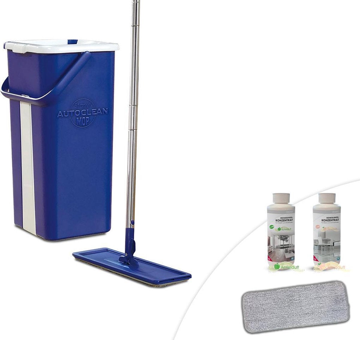 Livington Touchless Mop | Uitwringbaar dweilsysteem zonder bukken