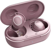 MPOW M30 True Wireless Sport Earbuds [Pink] – Bluetooth 5.0 – IPX7 Waterbestendig – Noise Cancelling – Twin&Mono Mode – Touch Control/Bass+ – 20 uur Speeltijd – Draadloze Oordopjes – Geschikt voor Apple
