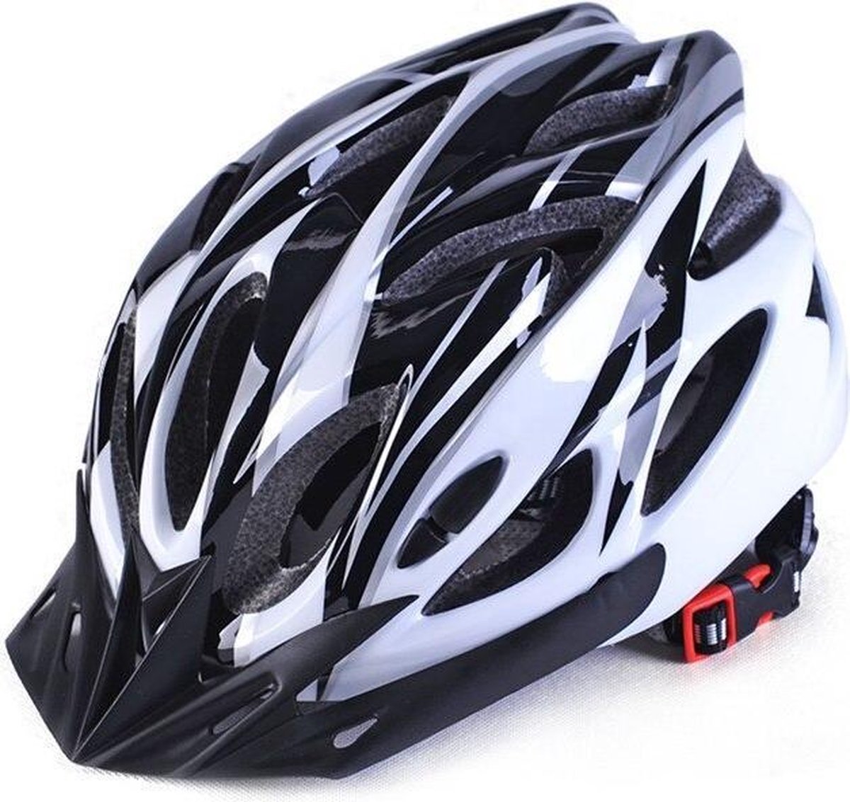 Fietshelm - Wit - Mountainbike - Wielrennen - Helm Maat M/L - 57 tot 63 cm - Unisex