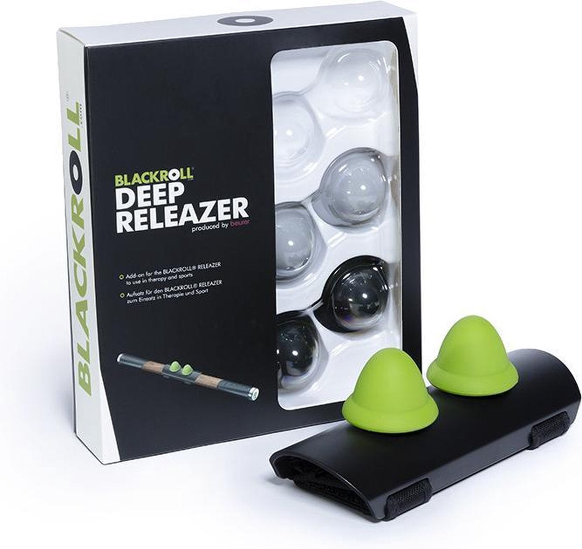 Blackroll Deep Releazer Uitbreiding op de Blackroll Releazer - 3 verschillende niveaus