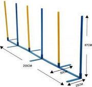 Topmast Agility Slalom set 6 palen