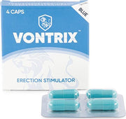 Vontrix Blue Erectiepillen 4 capsules - 100% natuurlijk