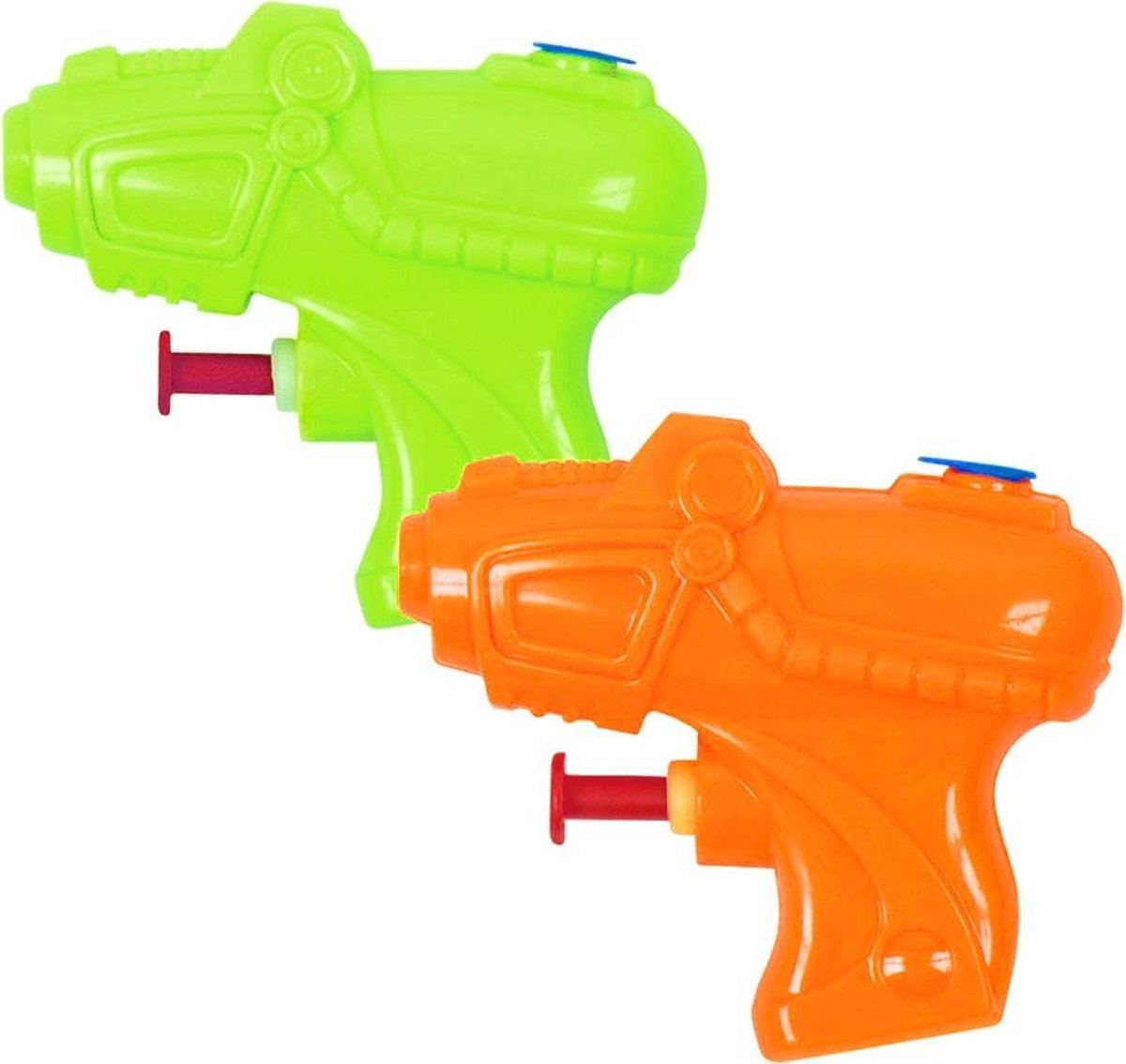 Boland Waterpistool Junior Blauw/geel 12 Cm 2 Stuks