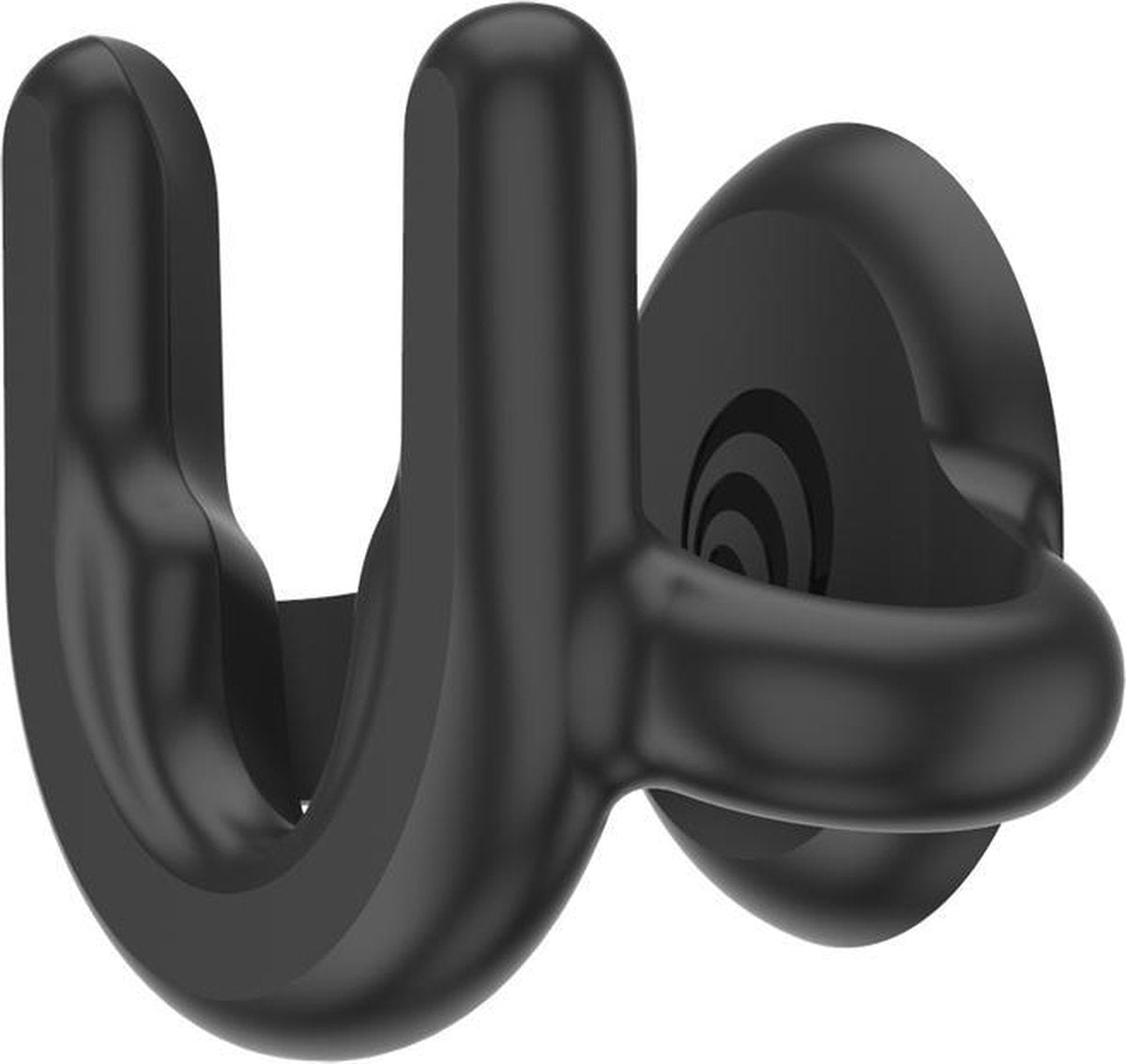 PopSockets 802690 houder Mobiele telefoon/Smartphone Zwart Passieve houder