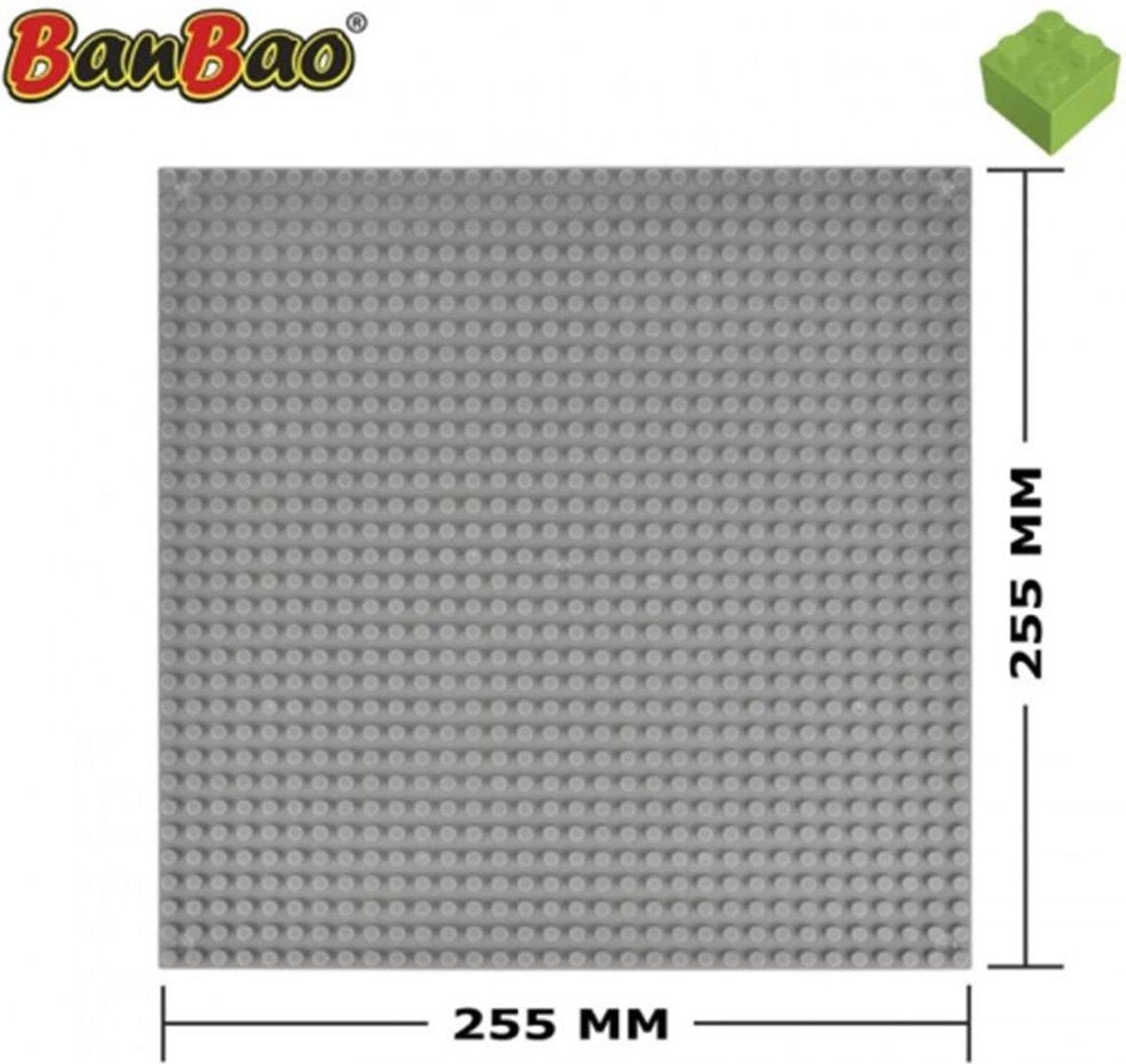 BanBao Grijze Basisplaat - 8482