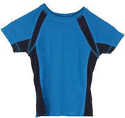 Jongens Outdoor Wandelshirt – Gelert Goal Tech – Blauw/Zwart maat 116 (5/6jr)