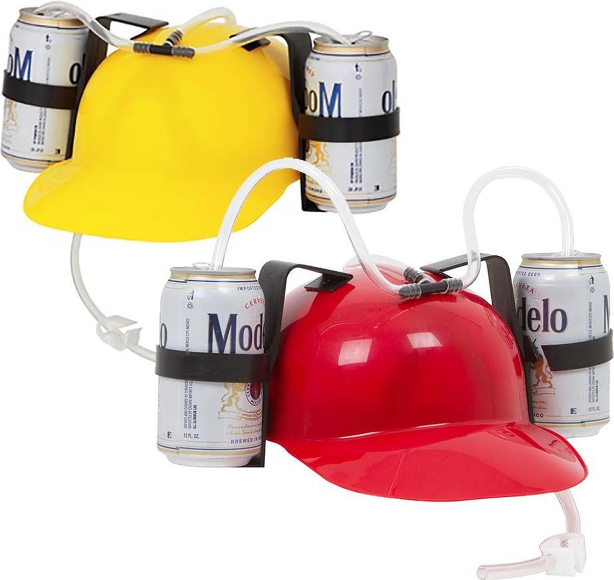 MikaMax Bier Helm - Verkleedhoofddeksel - Bier Accessoires - Grappige Cadeaus Volwassen