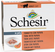 Schesir Kat Tonijn/Papaja 75 gr - 14 stuks