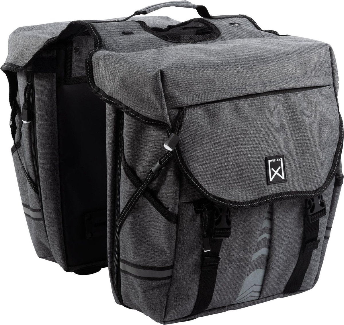 Willex Fietstas Dubbele Systemtas 28L Antraci 28 liter