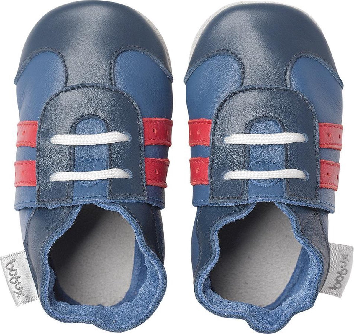 Bobux babyslofjes Sport shoe navy red Maat: S (11