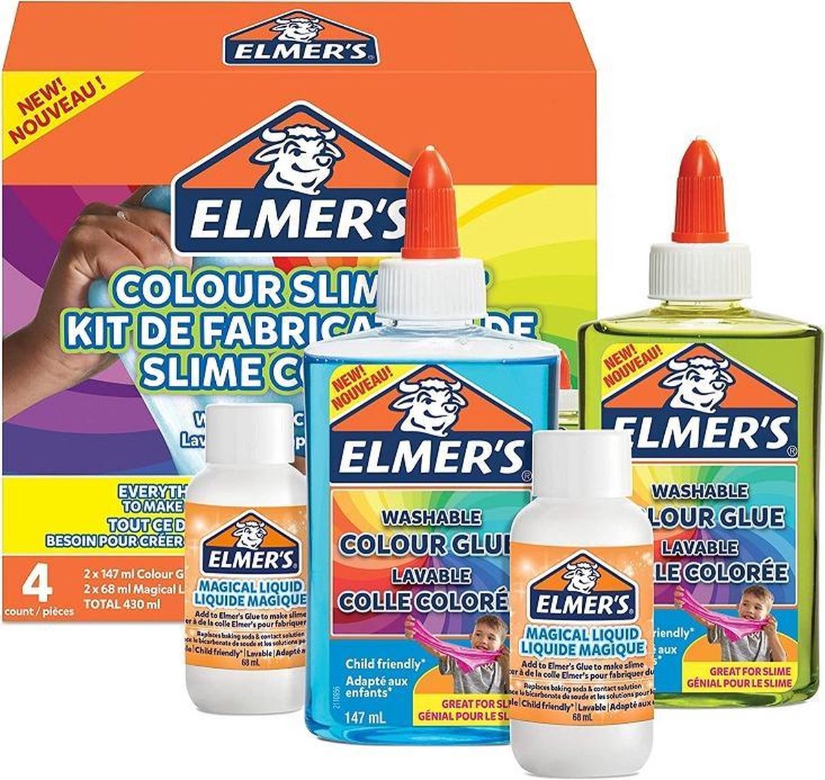 Elmer’s Colour Slime Kit