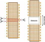 Dunne mat voor vloerverwarming 4mm mat