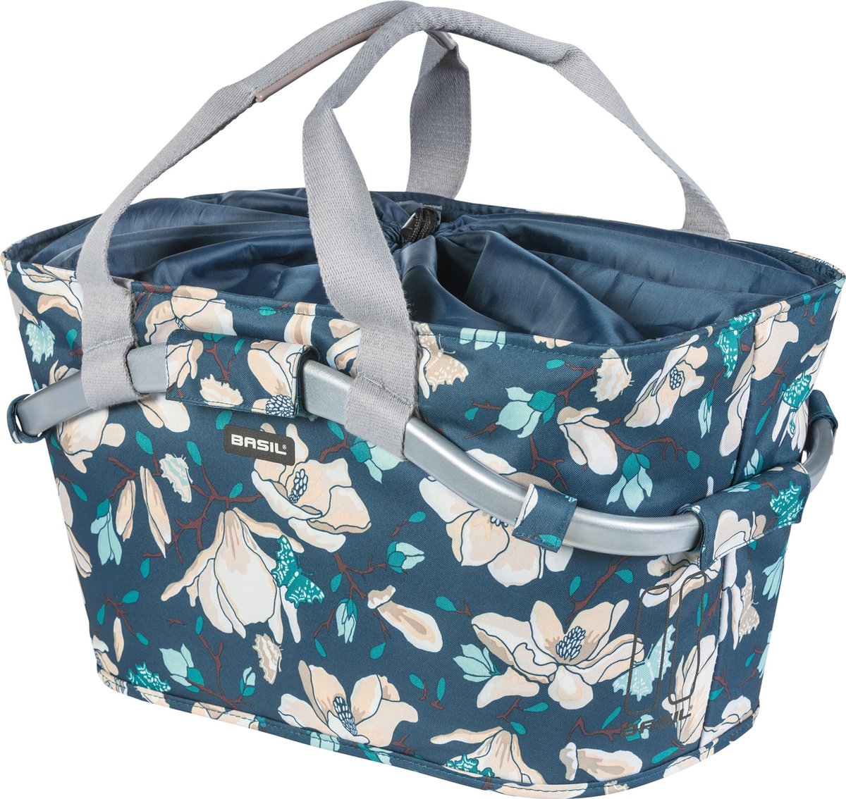 Basil Magnolia Carry All Fietsmand MIK - Achter - Polyester - Blauw - 22 Liter