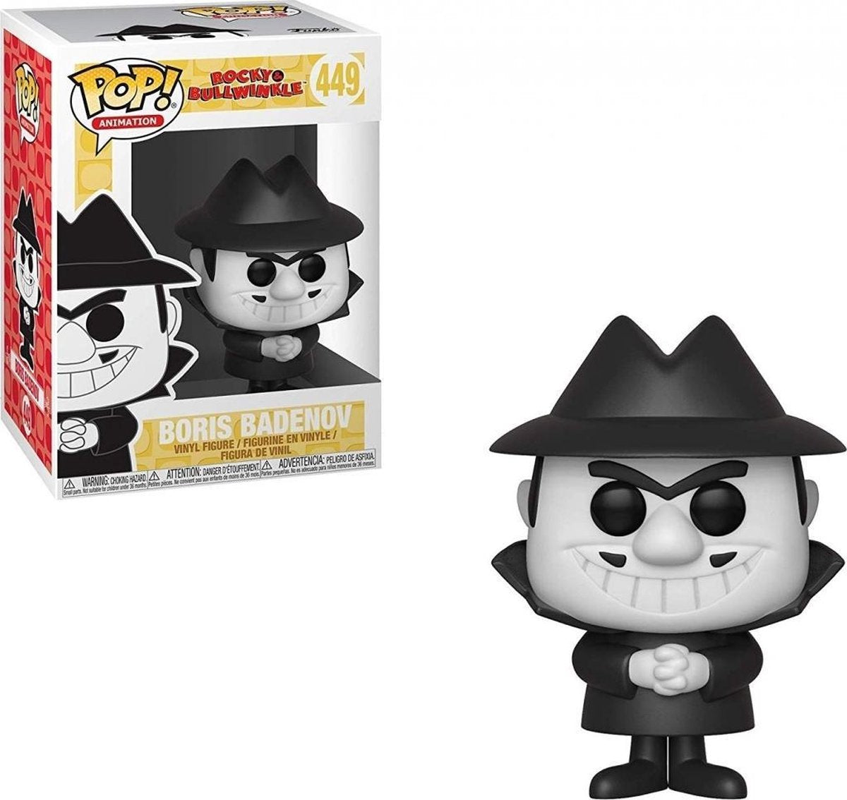 Animation #449 - Boris Badenov (Rocky & Bullwinkle) Pop!