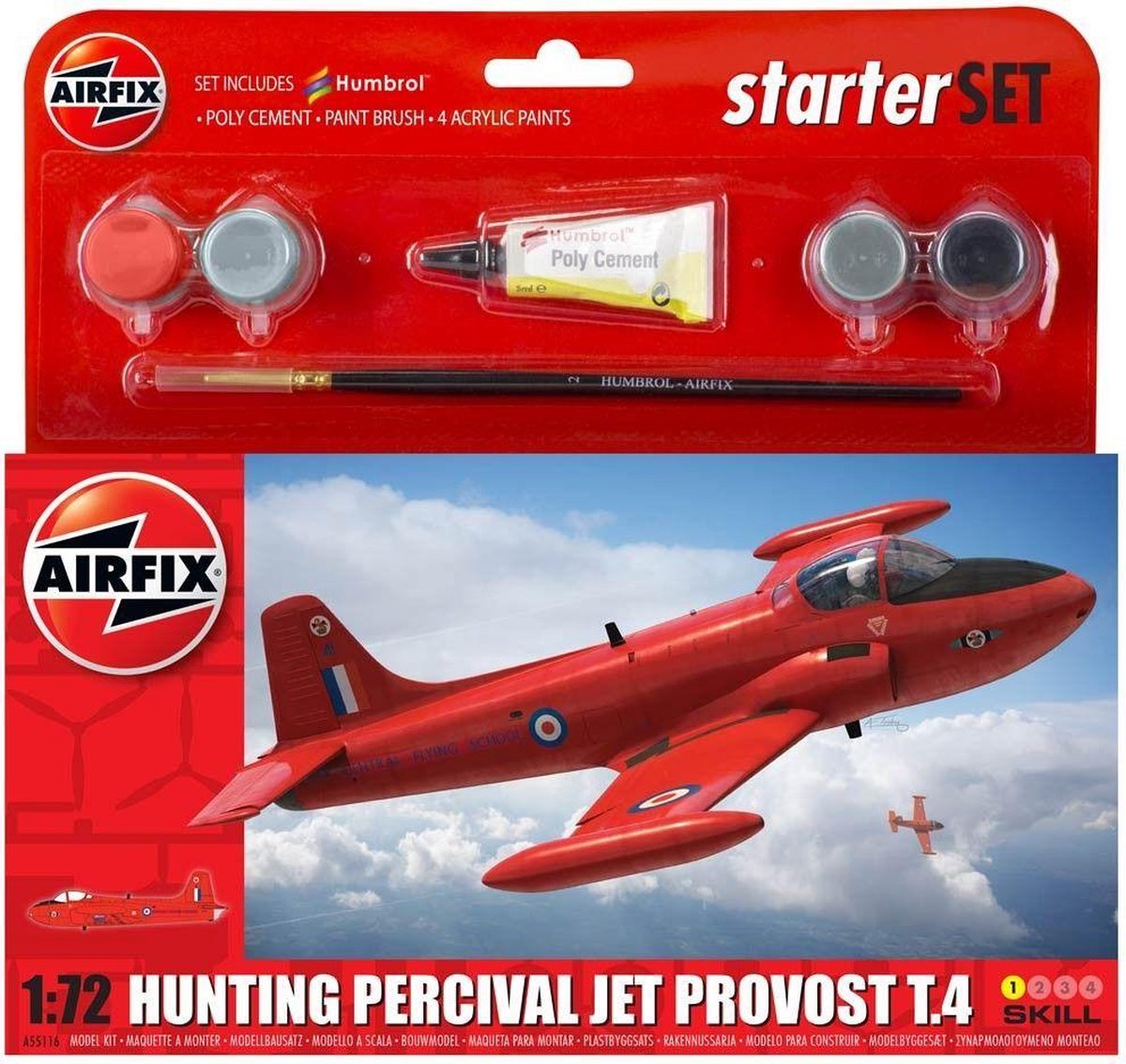 Airfix - S  Starter Set - Hunting Percival Jet Provost T3