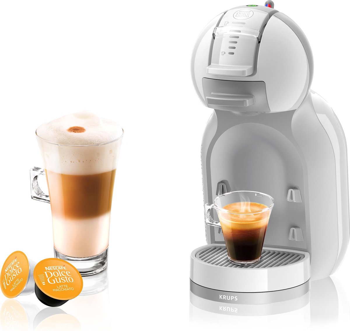 Krups NESCAFÉ Dolce Gusto Mini Me KP1201 - Koffiecupmachine - Grijs