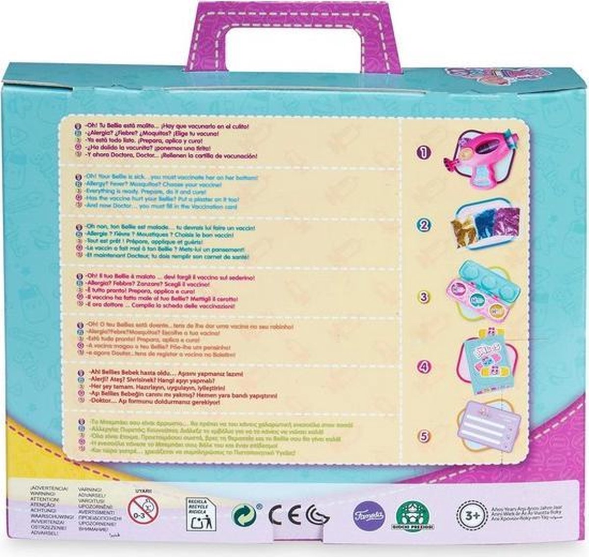 Accessoires voor poppen The Bellies Vaccine Famosa