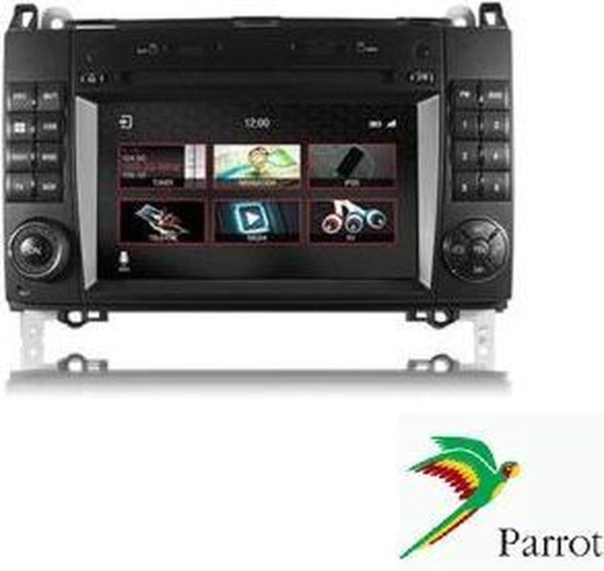 DVN N7PRO MBA Navigatie Mercedes Vito Viano Sprinter dvd parrot carkit apple carplay android auto DAB+