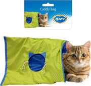 Duvo Speeltunnel/ kattentunnel crackle Blauw 50x38x0